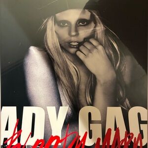 RARE Lady Gaga "Bloody Mary" 12" Vinyl - Etched Disc - Limited Edition - SEALED